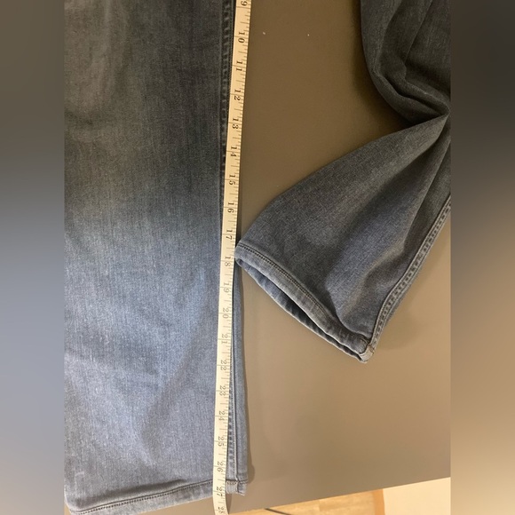 Paige Men’s Federal Tapered Jeans in Burnett Size 36 Light Wash Slim Straight - Picture 13 of 16